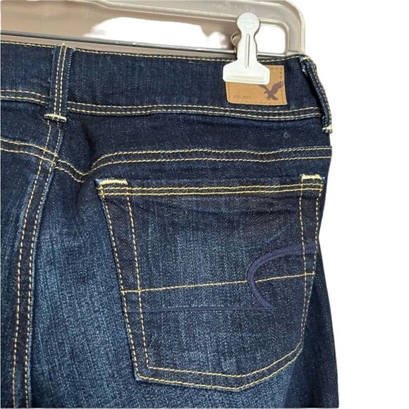 NEW! American eagle dark wash kick boot jeans - Picture 4 of 11